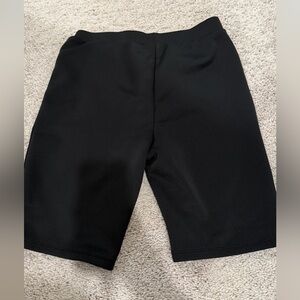 Seamless soft biker shorts